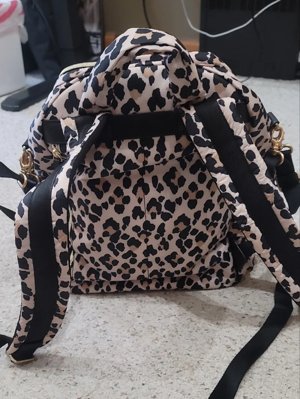 Itzy Ritzy quilted backpack
